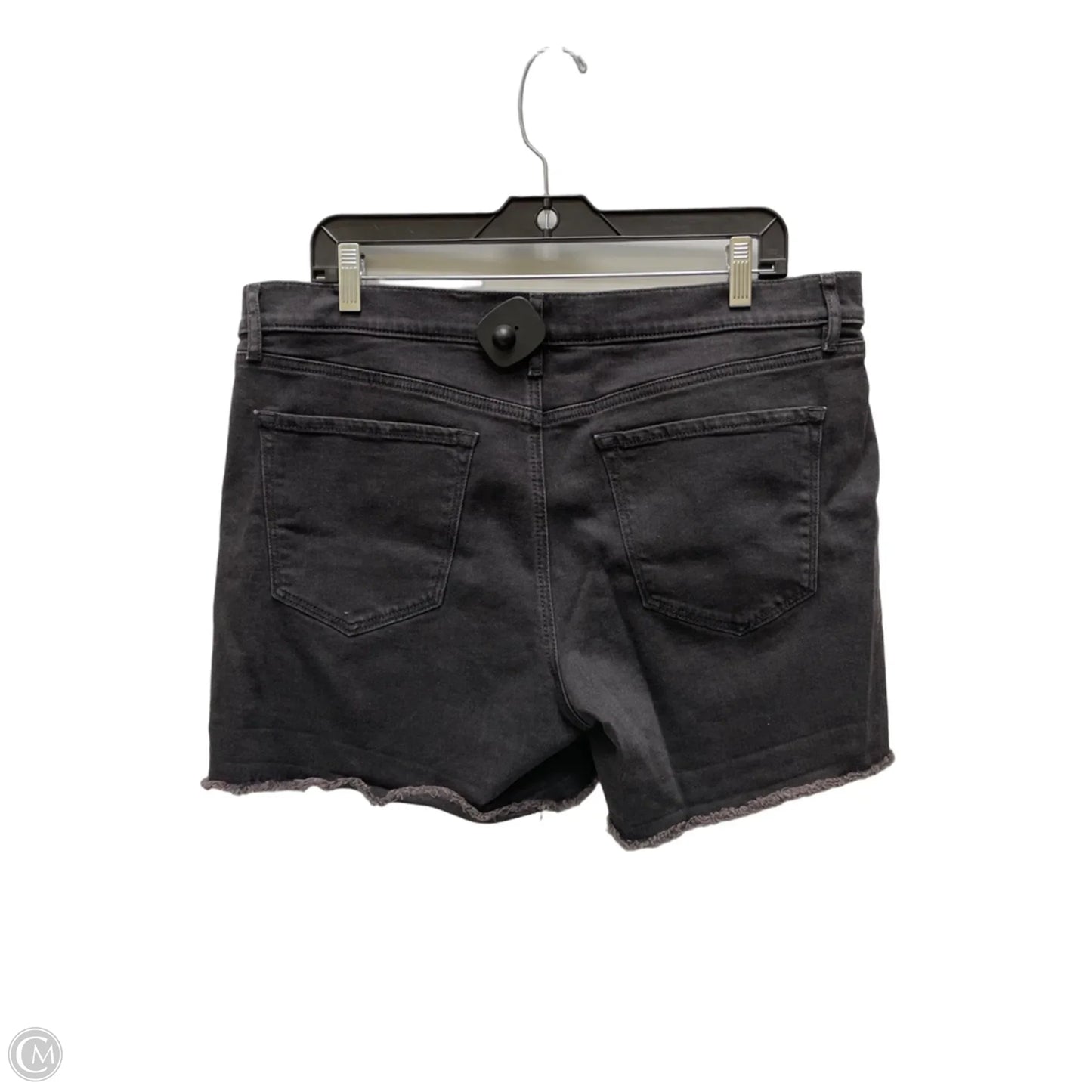 Shorts By Loft In Black Denim, Size: 12