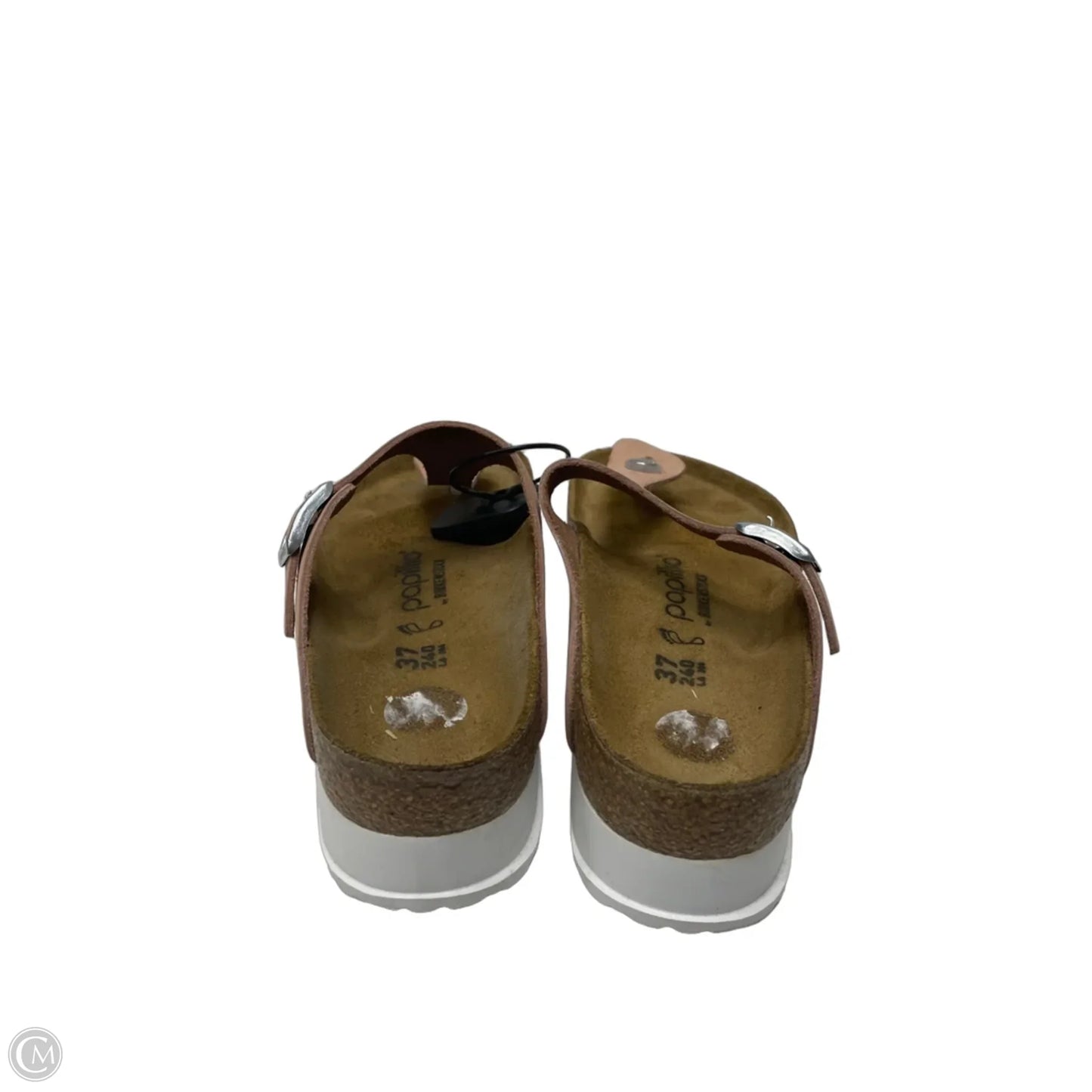 Sandals Heels Platform By Birkenstock In Pink, Size: 6