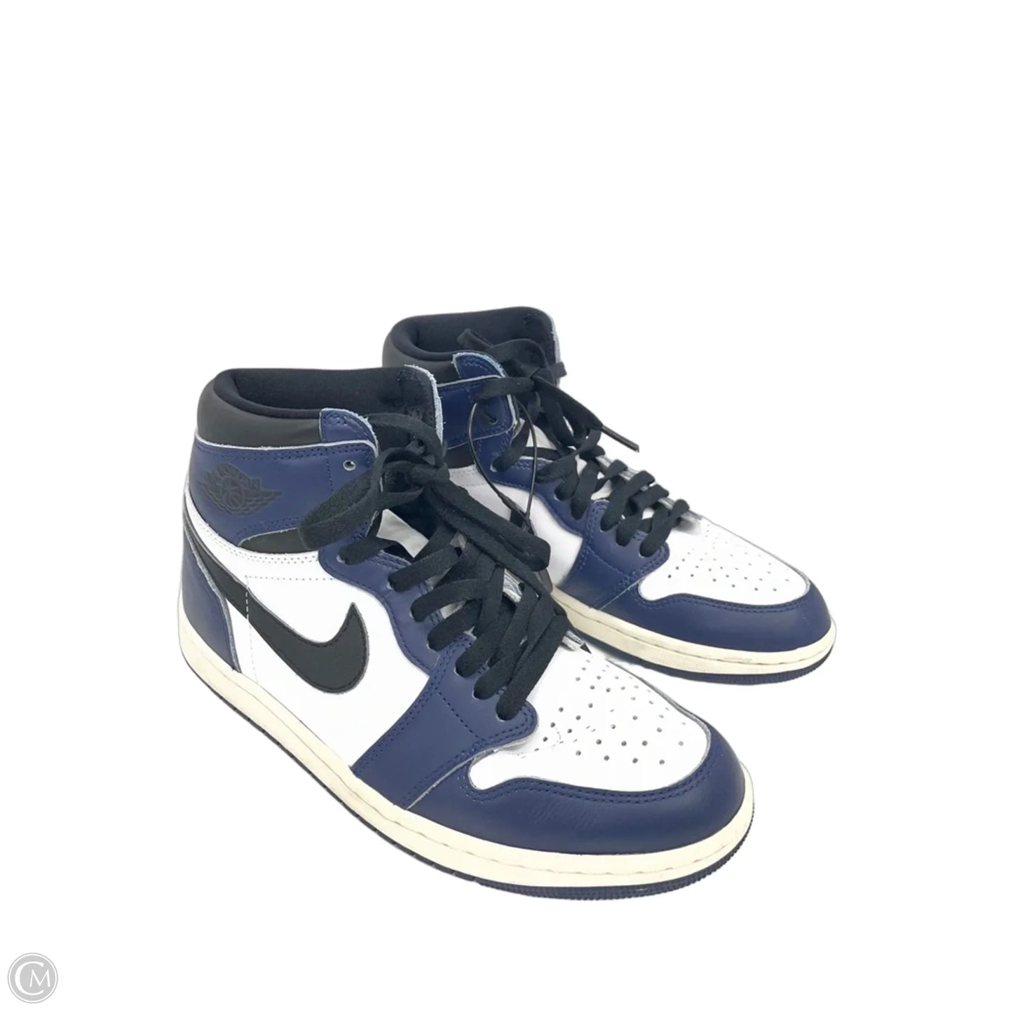 Shoes Sneakers By Nike In Blue & White, Size: 11