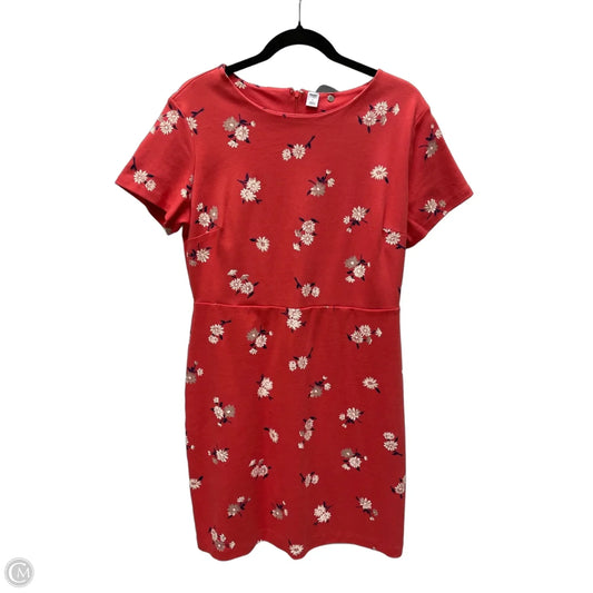 Dress Casual Short By Old Navy In Floral Print, Size: L