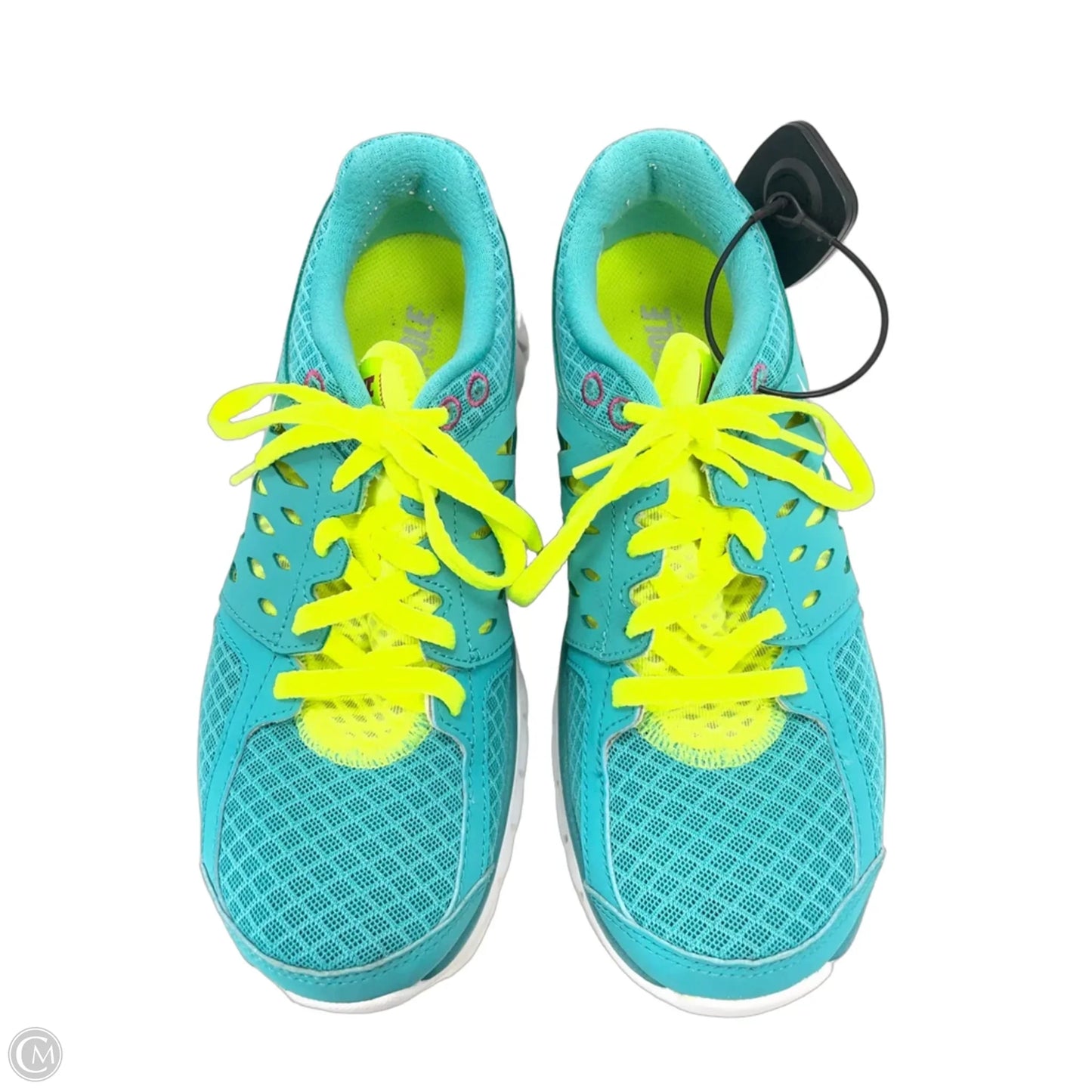 Shoes Athletic By Nike In Blue & Green, Size: 6