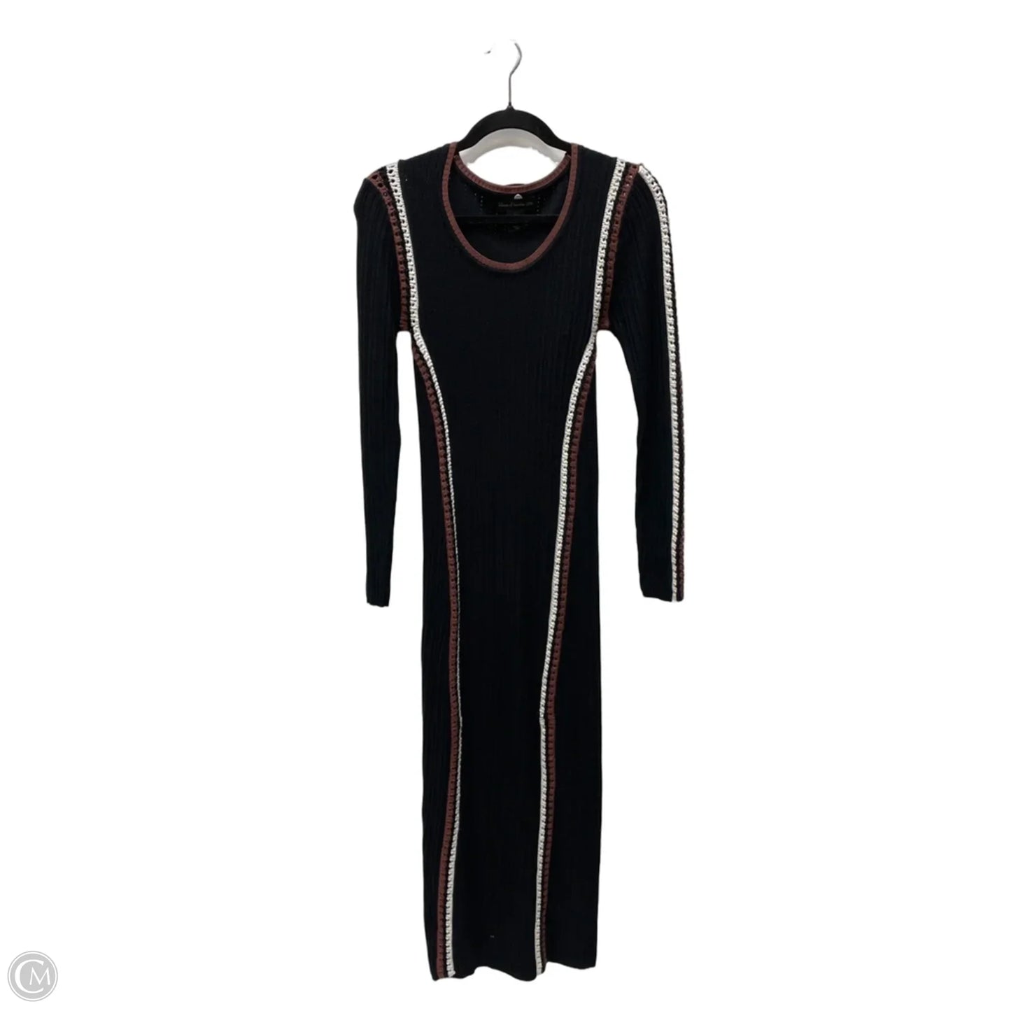 Dress Sweater By House Of Harlow In Black & Brown, Size: S