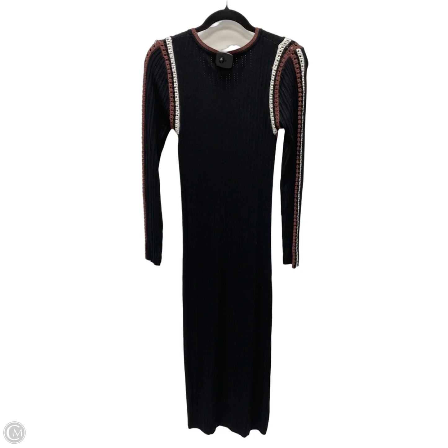 Dress Sweater By House Of Harlow In Black & Brown, Size: S