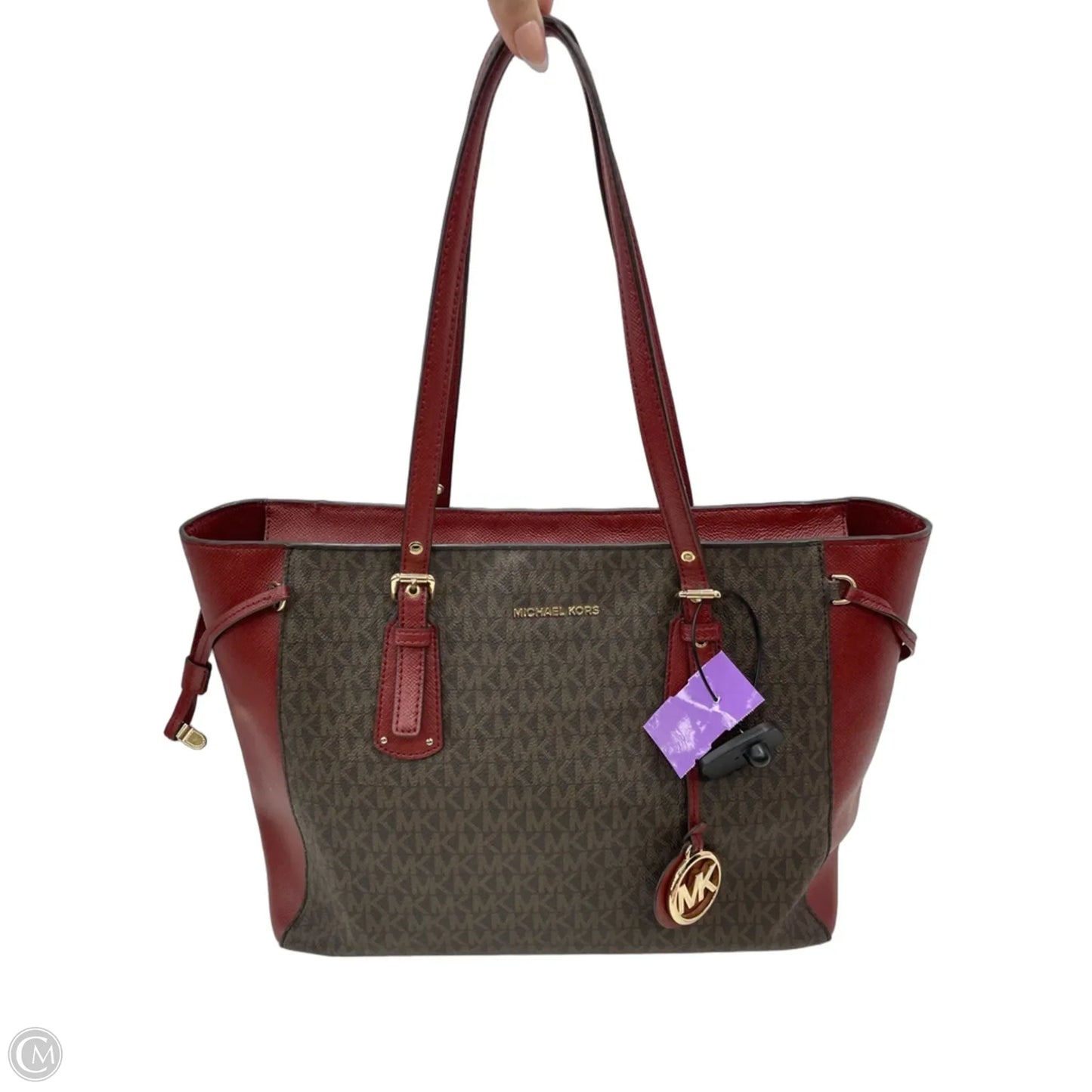 Handbag Designer By Michael Kors, Size: Medium