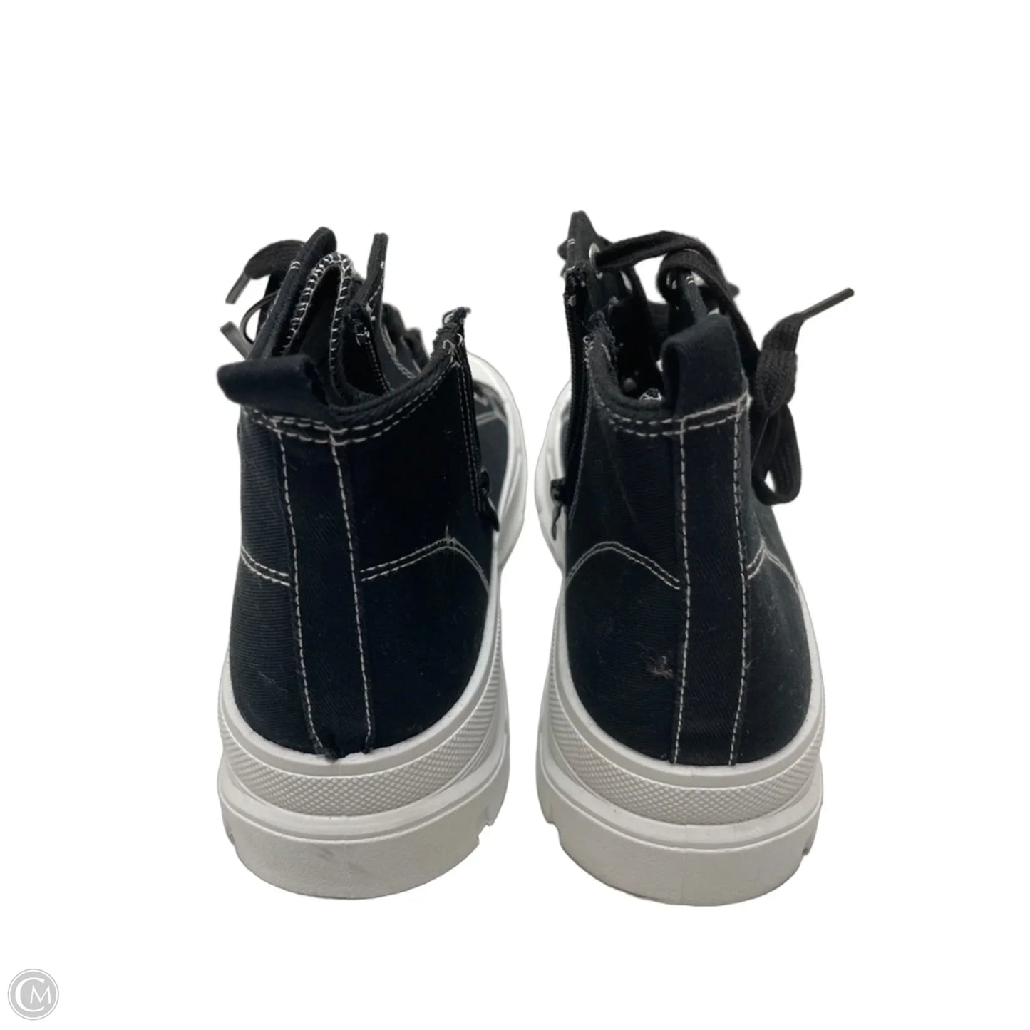 Shoes Sneakers By Cme In Black & White, Size: 11
