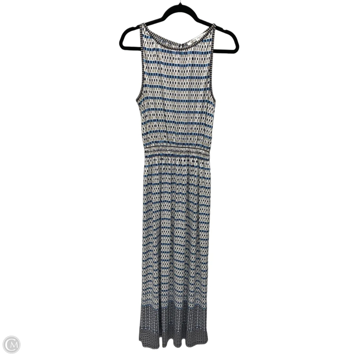Dress Casual Maxi By Max Studio In Geometric Pattern, Size: M