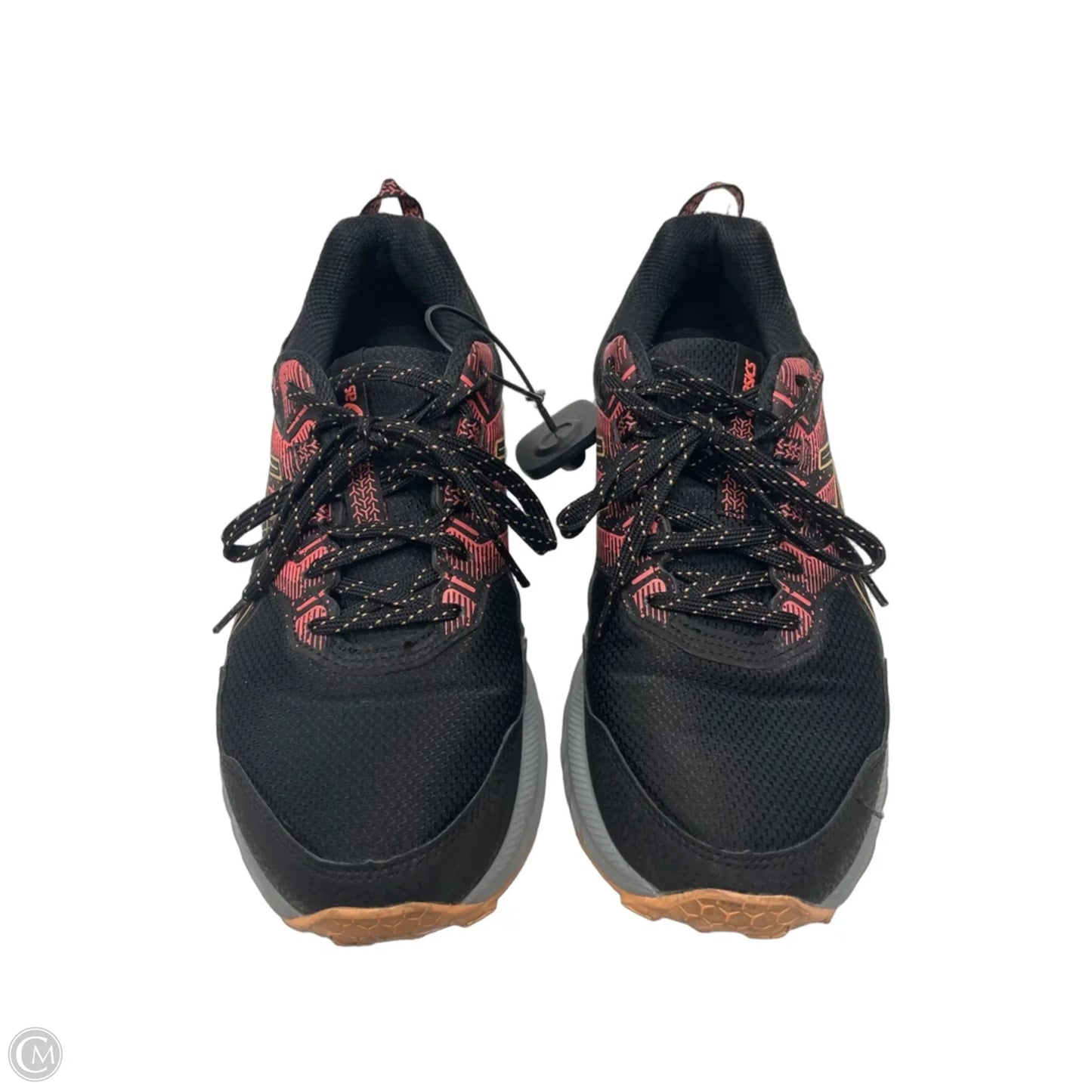 Shoes Athletic By Asics In Black & Pink, Size: 8.5