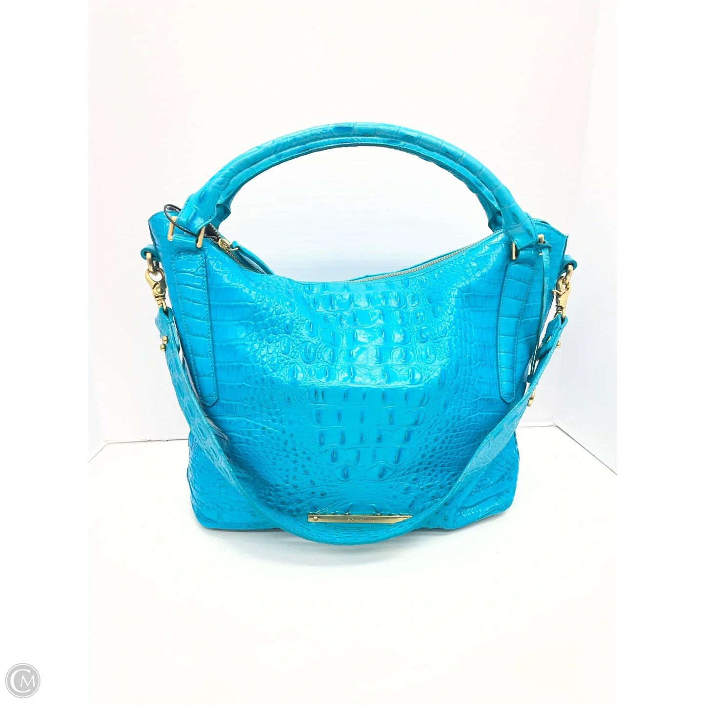 Handbag Designer By Brahmin, Size: Large