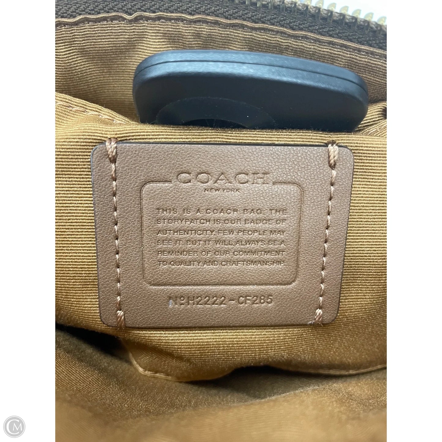 Crossbody Designer By Coach, Size: Small