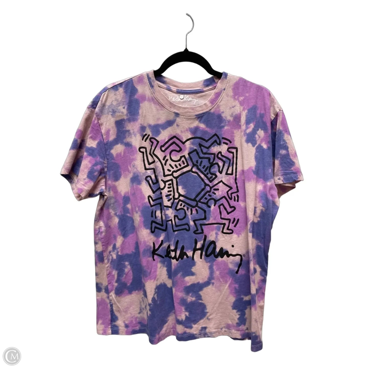 Top Short Sleeve By Cmc In Tie Dye Print, Size: S