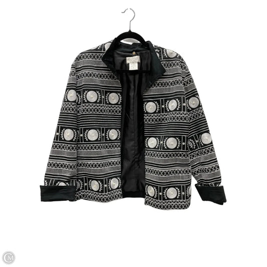 Jacket Other By Silk Club In Black & White, Size: Xl
