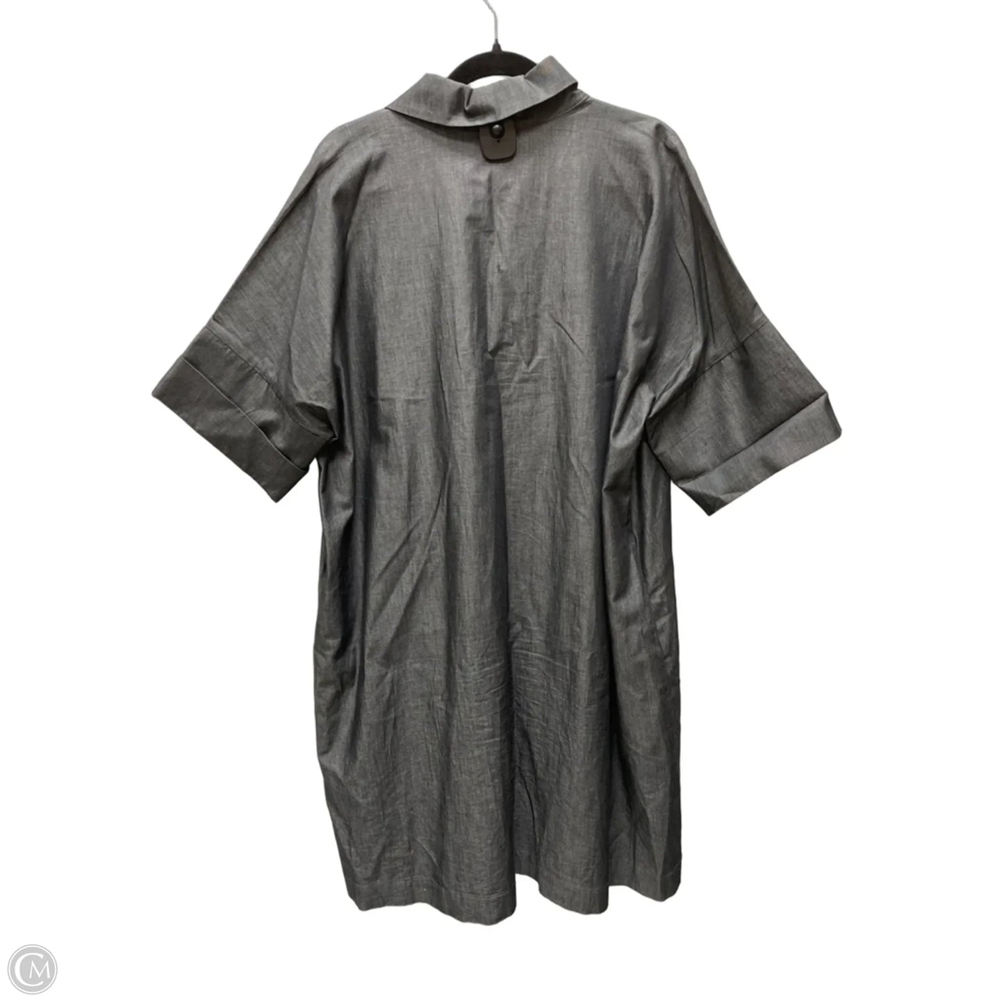 Dress Work By Ming Wang In Grey, Size: Xl
