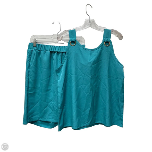 Shorts Set By Clothes Mentor In Blue, Size: L