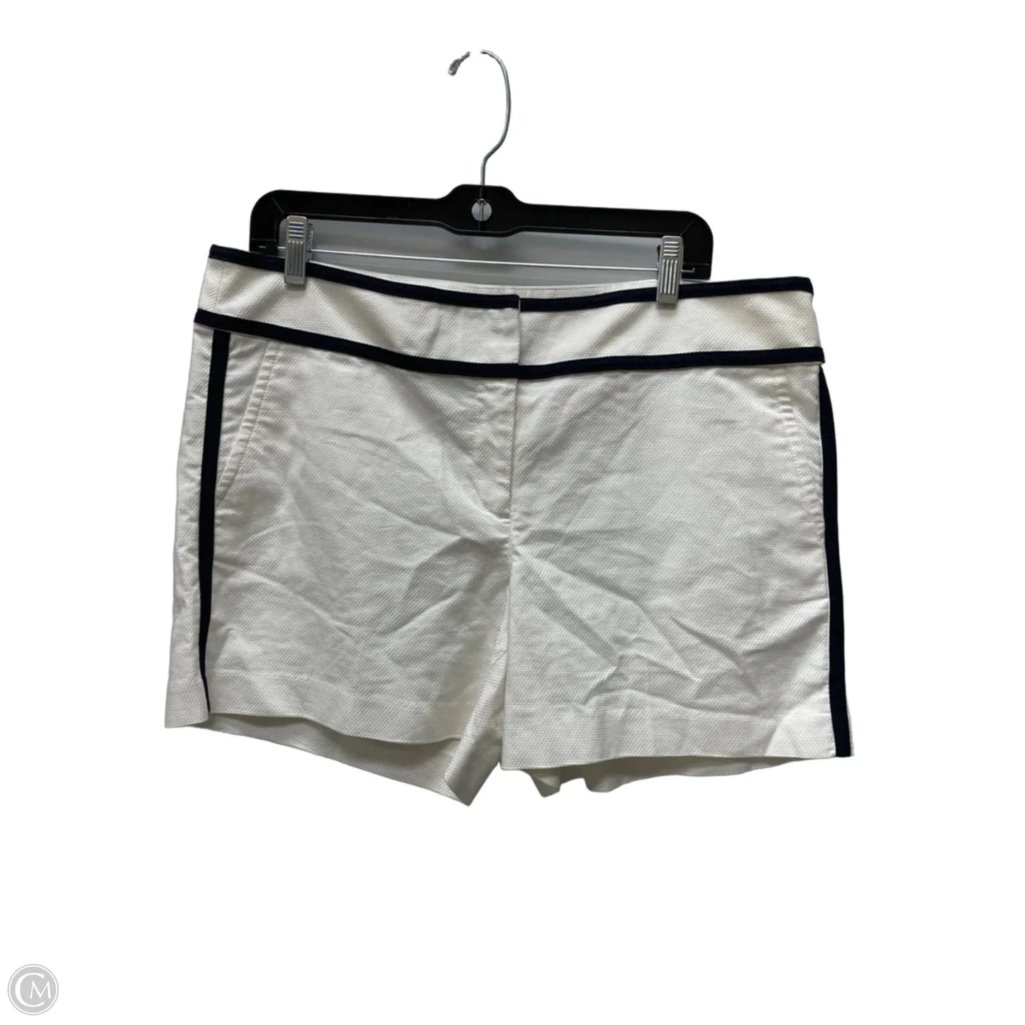 Shorts By Ann Taylor In Cream, Size: 14