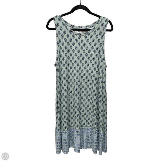 Dress Casual Short By Loft In Floral Print, Size: Xl