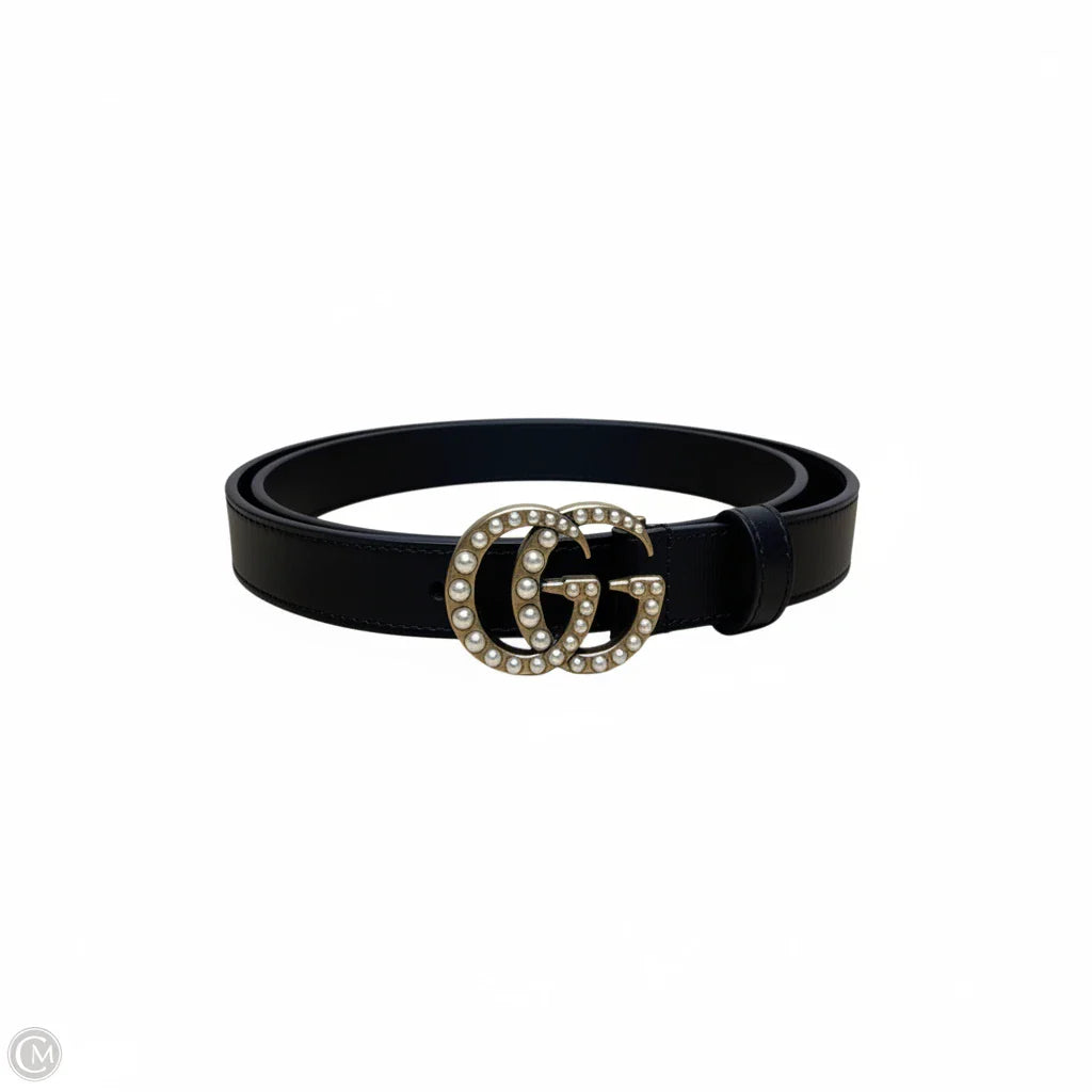 Belt Luxury Designer By Gucci, Size: