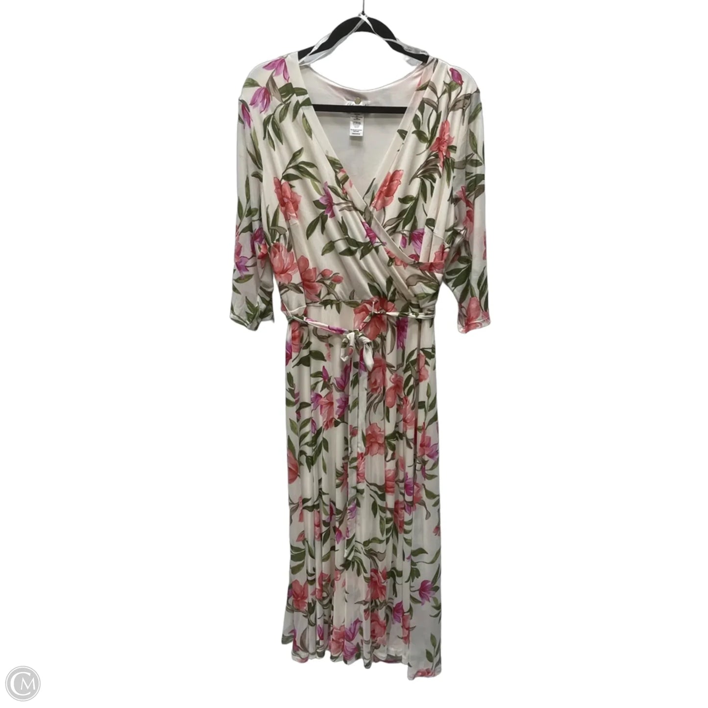 Dress Casual Maxi By Kate And Lily In Floral Print, Size: 2x