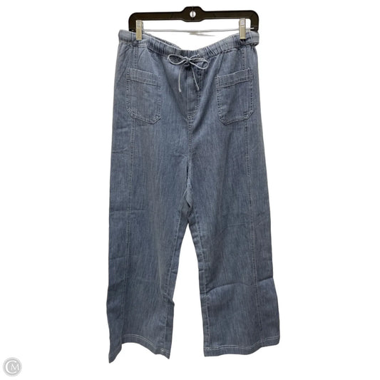 Jeans Wide Leg By Splendid In Blue Denim, Size: 16
