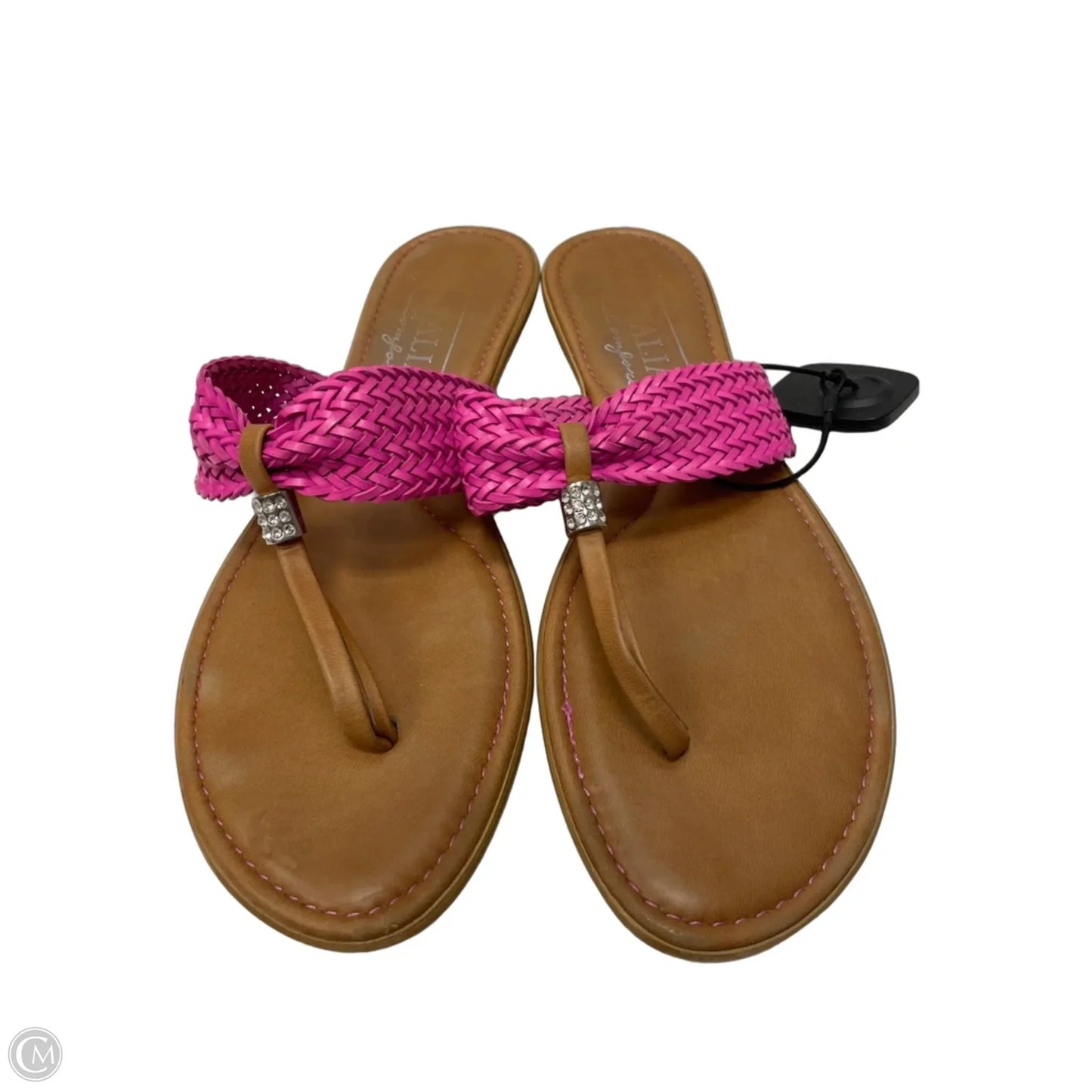 Sandals Flats By Italian Shoemakers In Pink, Size: 9