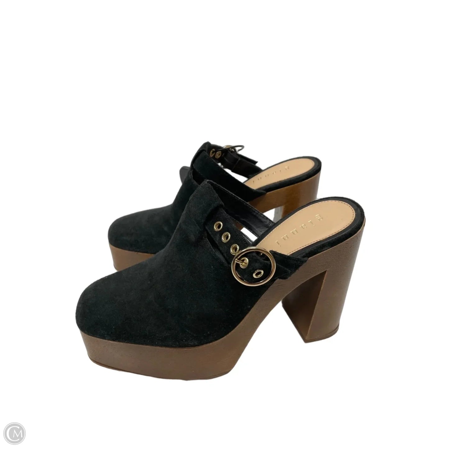 Shoes Heels Block By Gianni Bini In Black, Size: 7