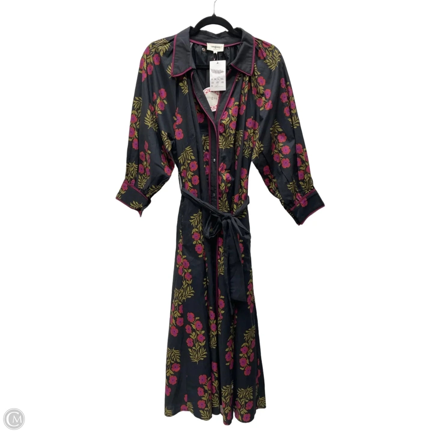 Dress Casual Short By Umgee In Floral Print, Size: L