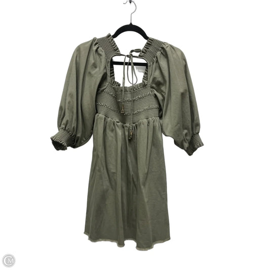 Dress Casual Short By Free People In Green, Size: Xs