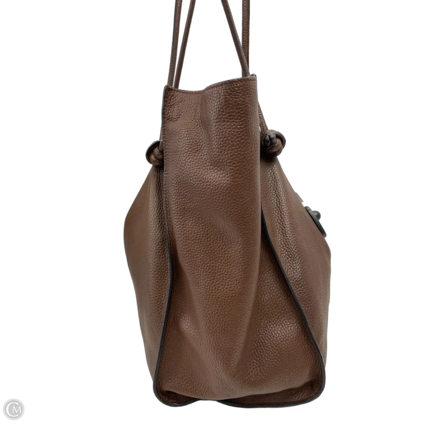 Handbag Leather By Vince Camuto, Size: Large