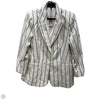 Blazer By Express In Striped Pattern, Size: Xl