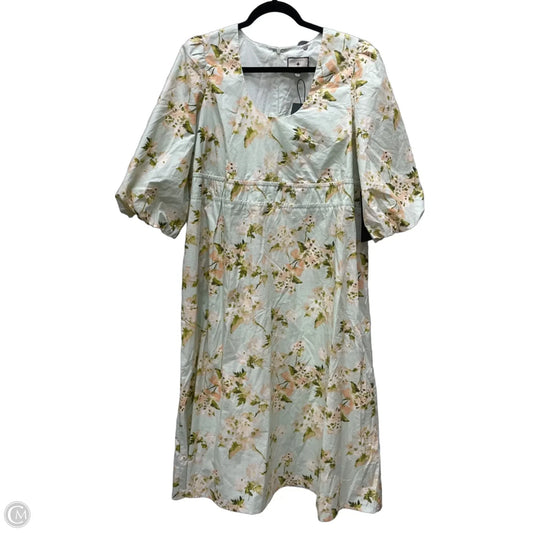 Dress Designer By Tuckernuck In Floral Print, Size: L
