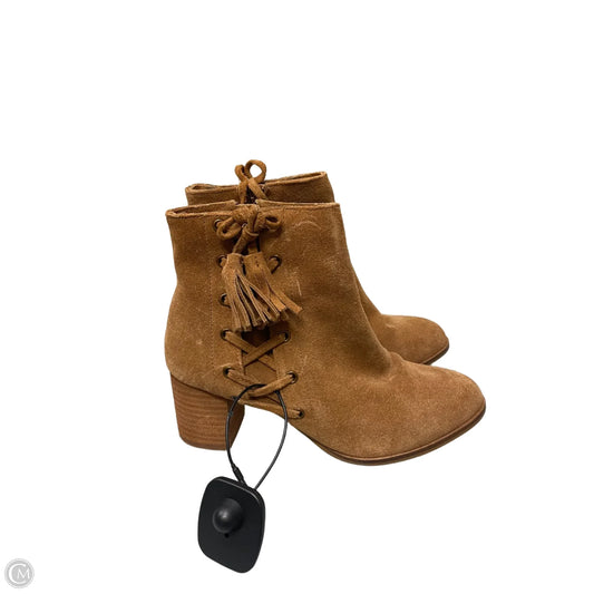 Boots Ankle Heels By Matisse In Brown, Size: 7