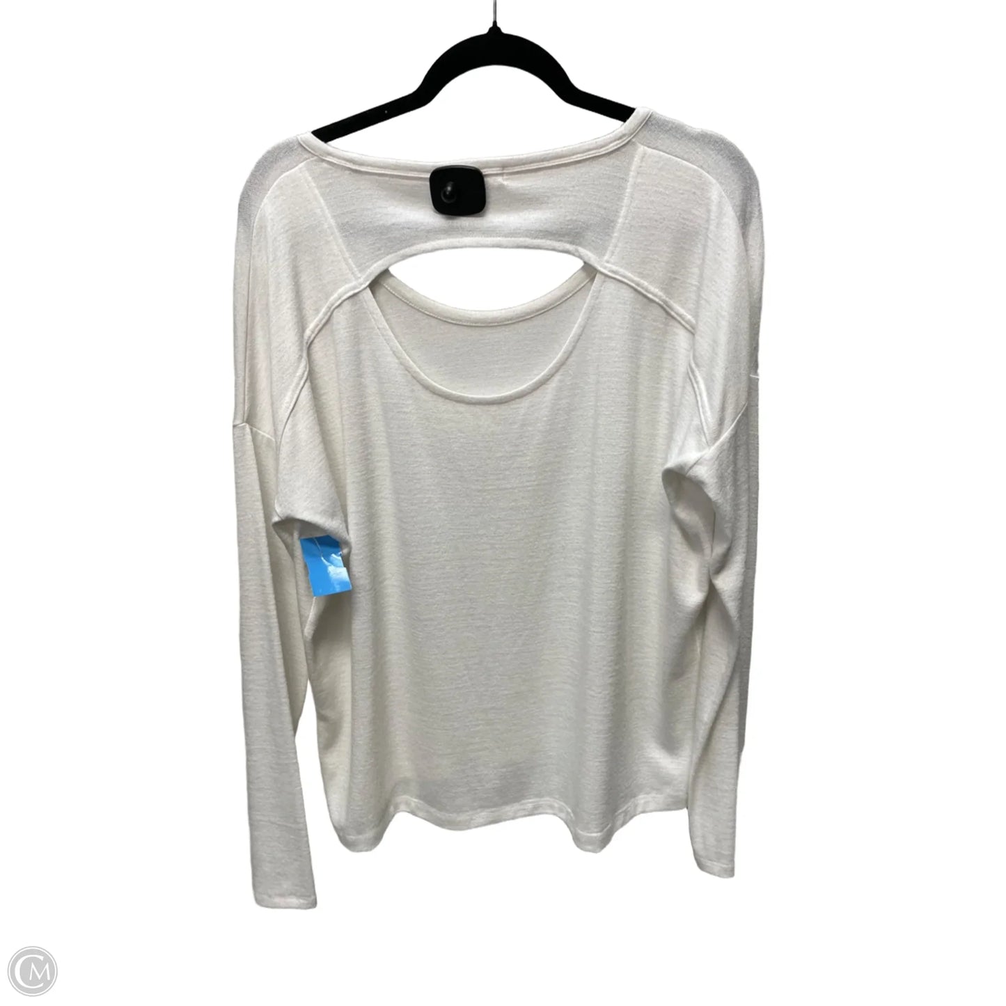 Top Long Sleeve By Rag And Bone In White, Size: L