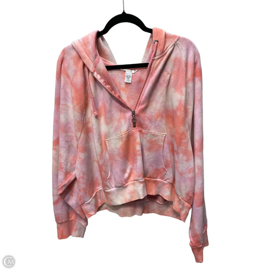 Sweatshirt Hoodie By Victorias Secret In Tie Dye Print, Size: 1x