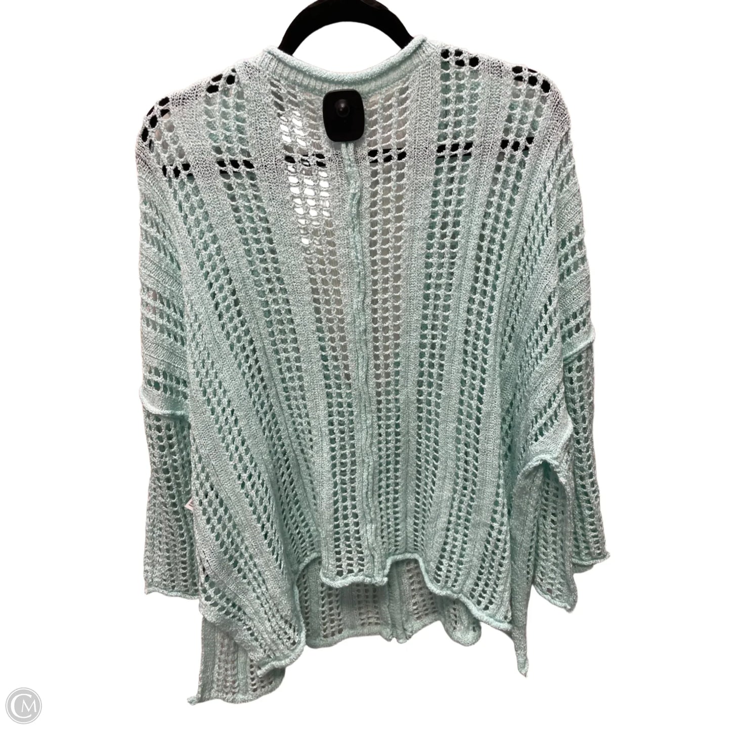 Sweater Cardigan By Pol In Green, Size: M