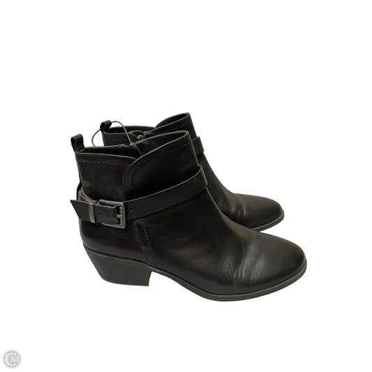 Boots Ankle Heels By Vince Camuto In Black, Size: 7.5