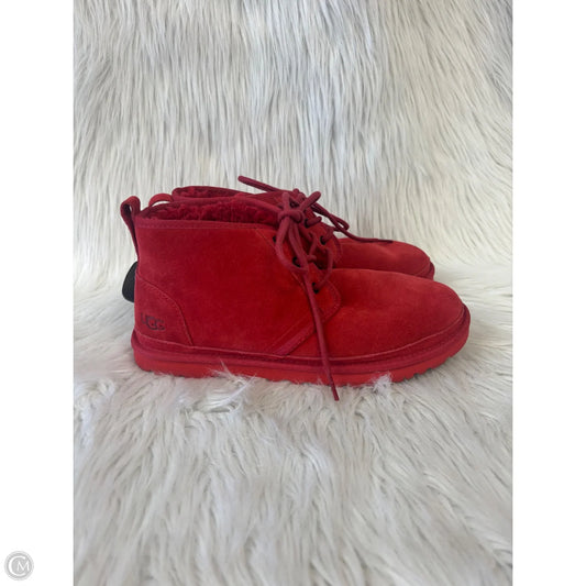 Shoes Designer By Ugg In Red, Size: 10