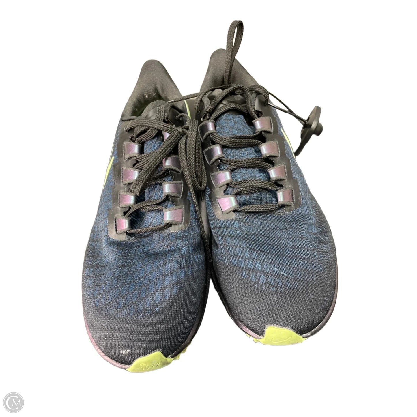 Shoes Athletic By Nike In Black & Green, Size: 8.5