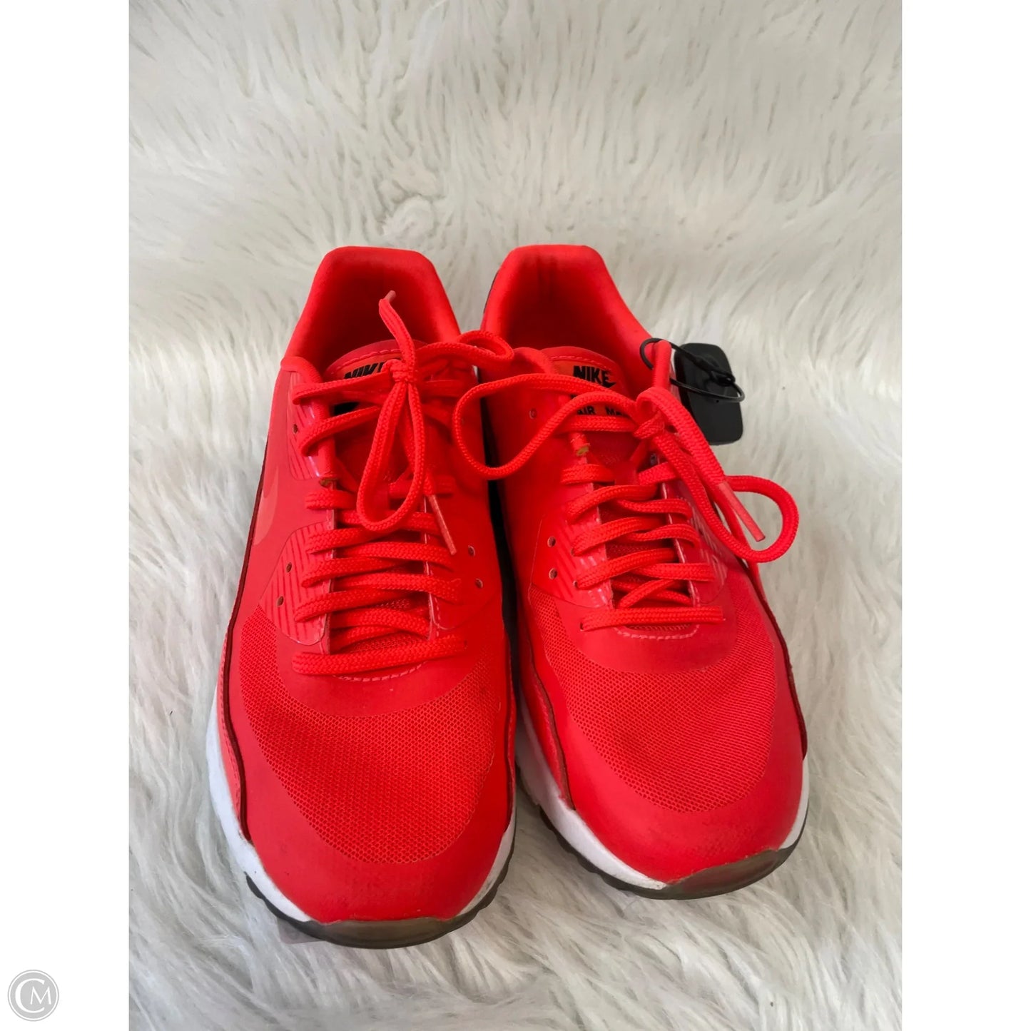 Shoes Athletic By Nike In Black & Orange, Size: 8