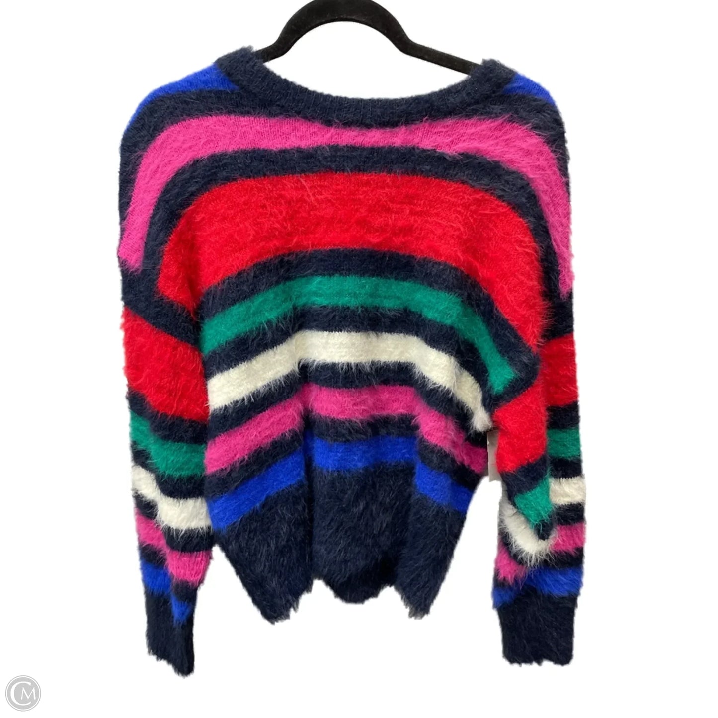 Sweater By A New Day In Striped Pattern, Size: M