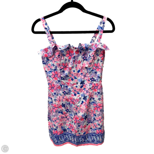 Dress Designer By Lilly Pulitzer In Floral Print, Size: Xs