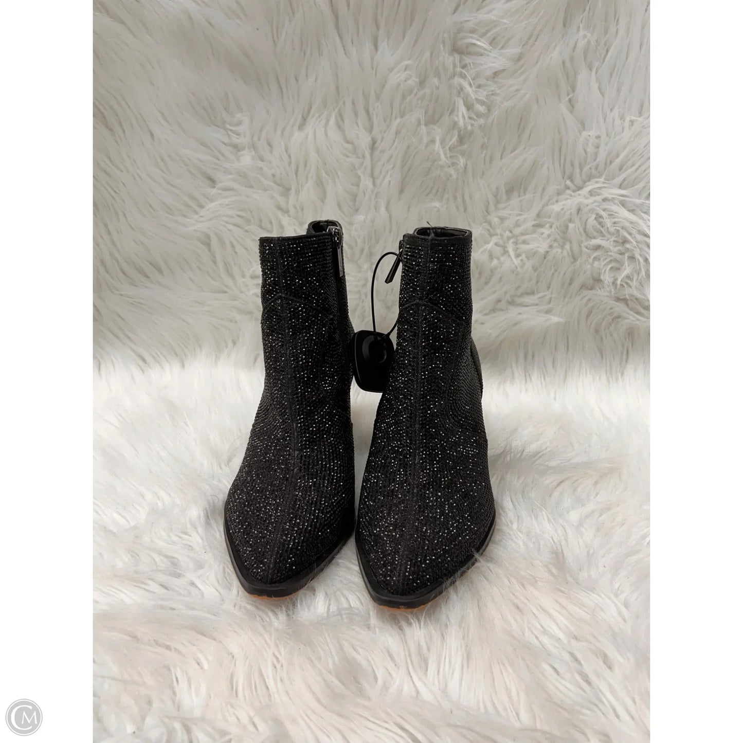 Boots Ankle Heels By Jessica Simpson In Black, Size: 6.5