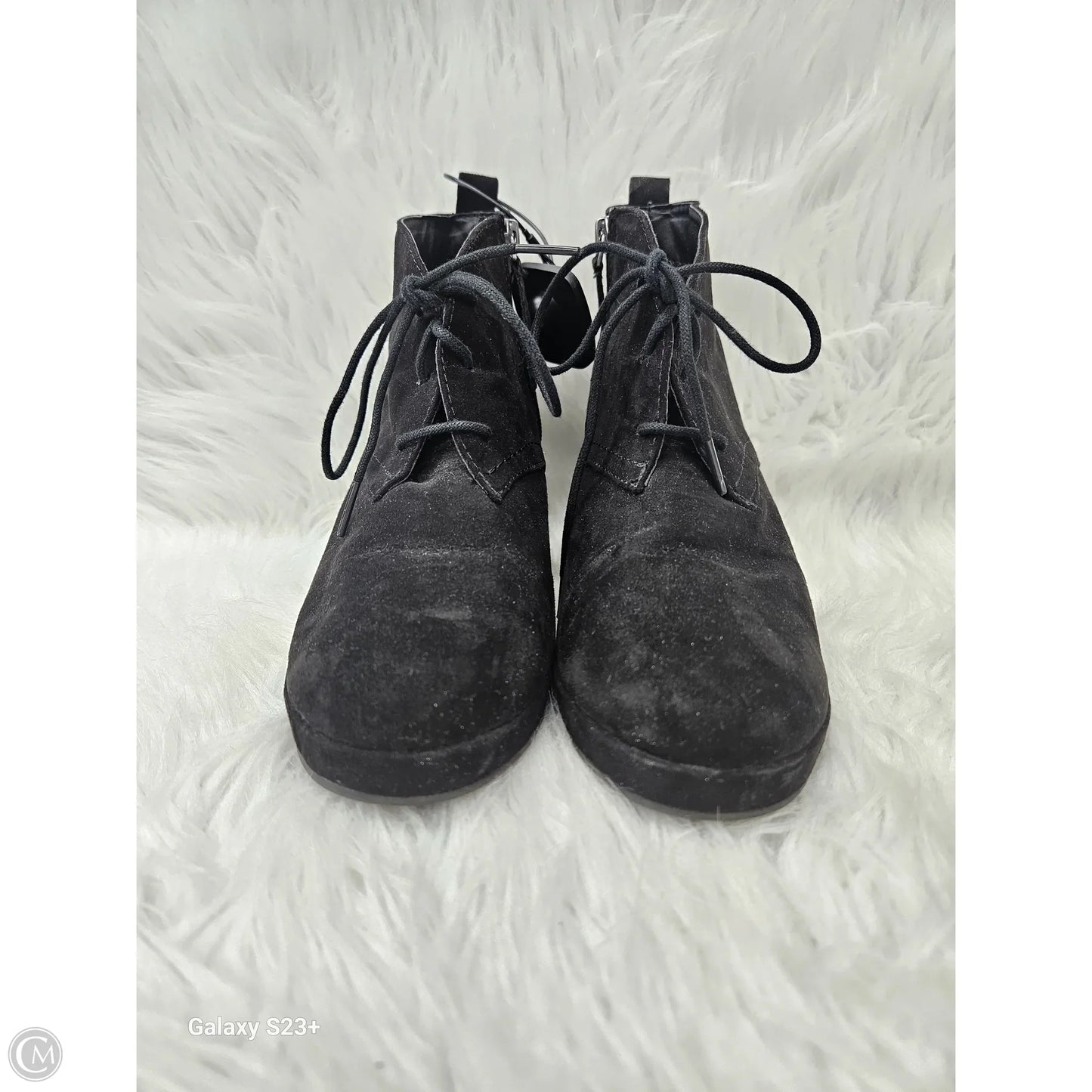 Shoes Heels Wedge By Dolce Vita In Black, Size: 8.5