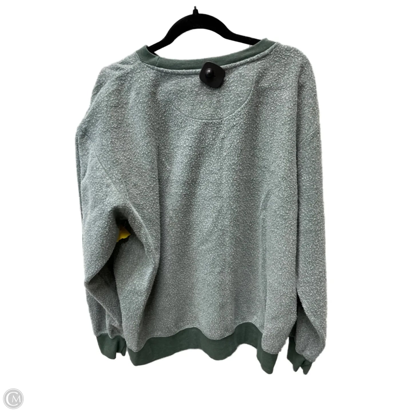 Top Long Sleeve By Clothes Mentor In Green, Size: 2x