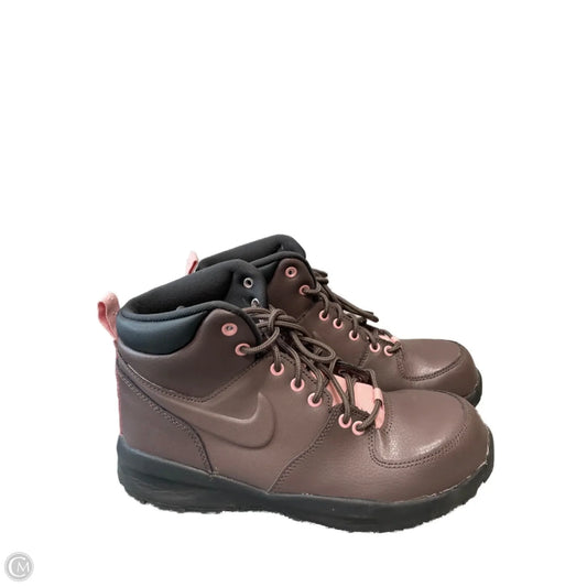 Boots Hiking By Nike In Pink & Purple, Size: 8.5