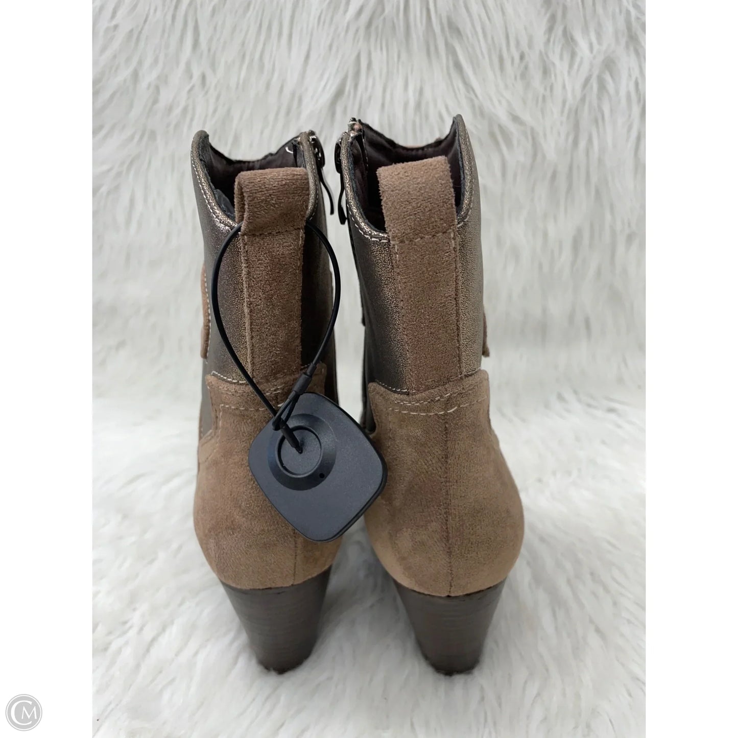 Boots Western By Corkys In Brown & Gold, Size: 9