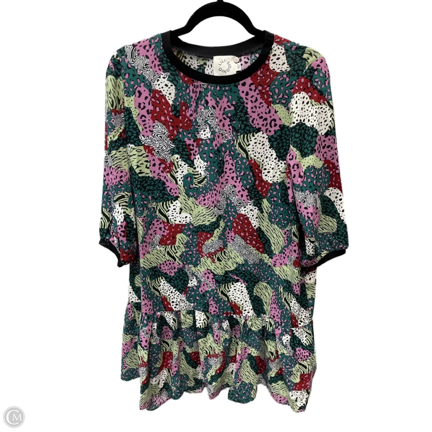 Dress Casual Short By Lili Sidonio In Multi-colored, Size: M