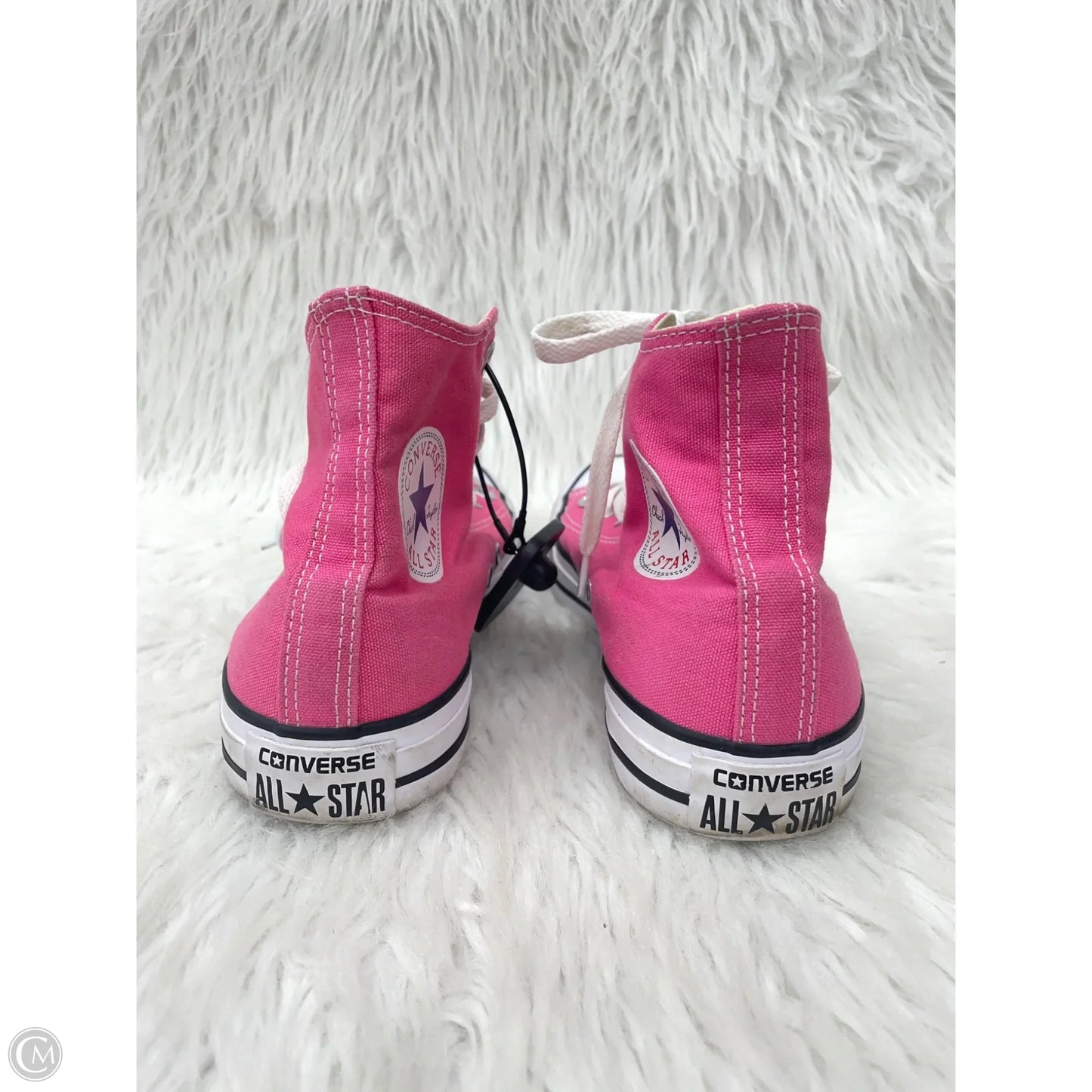 Shoes Sneakers By Converse In Pink & White, Size: 7