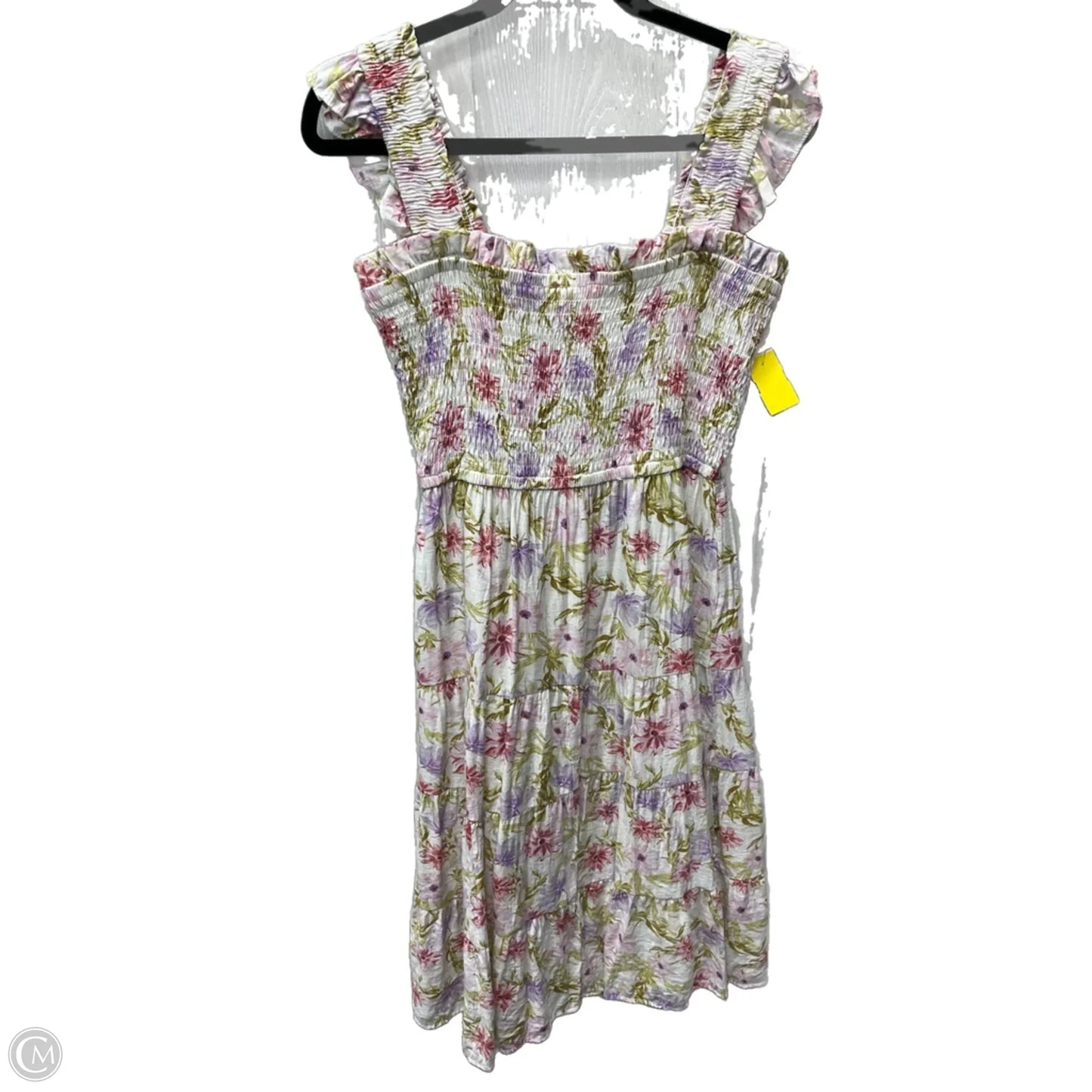 Dress Casual Short By Express In Floral Print, Size: M