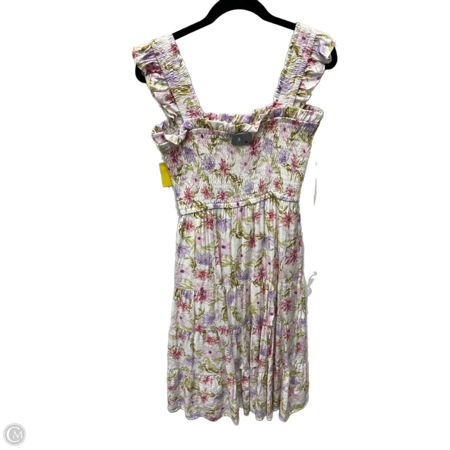 Dress Casual Short By Express In Floral Print, Size: M