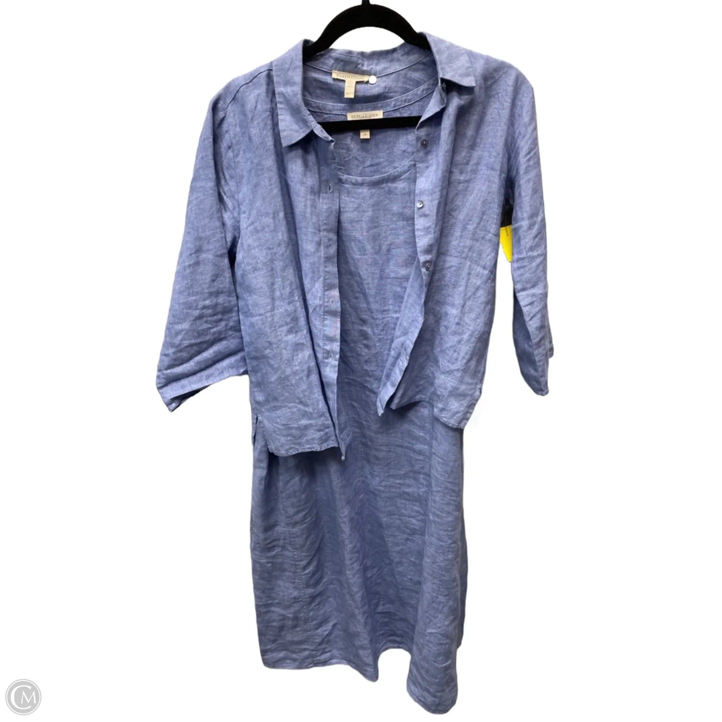 Dress Set 2pc By Eileen Fisher In Blue, Size: S