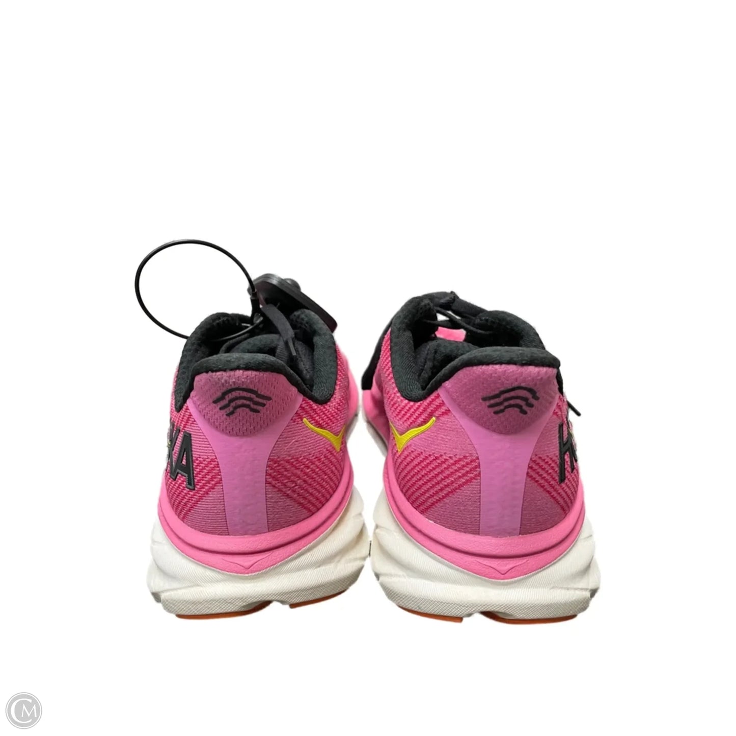 Shoes Athletic By Hoka In Black & Pink, Size: 7